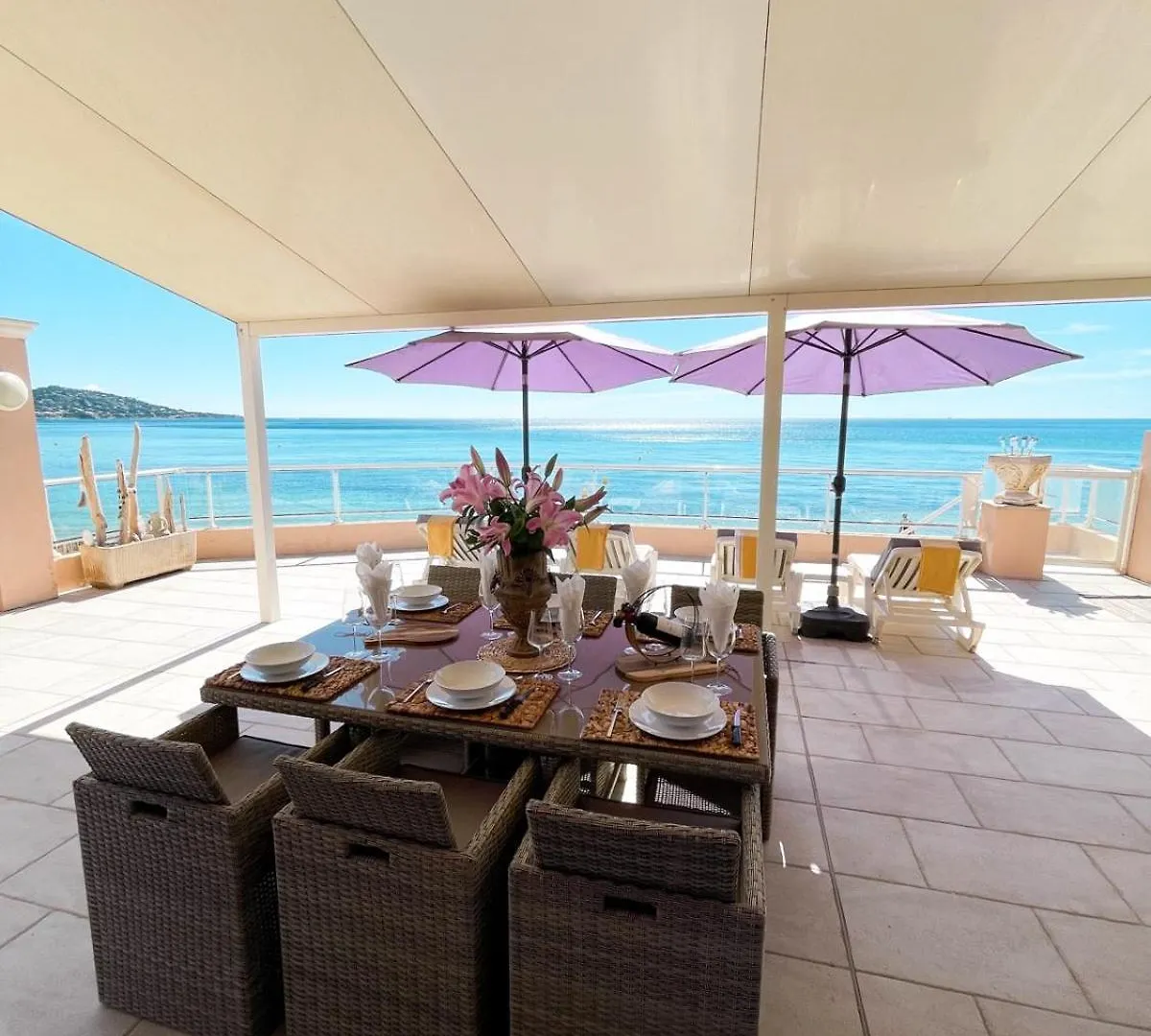 Villa Sur La Plage Sainte Maxime